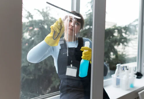 Nettoyage de vitres intérieures et extérieures à Gurs